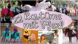 22 KOSTÜME MIT PFERD ✮ Fasching Karneval Kostümspringen ♥ Verkleidungen [upl. by Annwahsal]