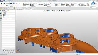 ZW3D  Mold Module [upl. by Nytsuj]