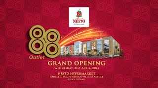 Nesto Grand Opening   Circle Mall JVC Dubai [upl. by Aivatra]