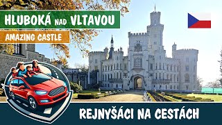 Hluboká nad Vltavou  Amazing Castle in Czechia [upl. by Nyloc]