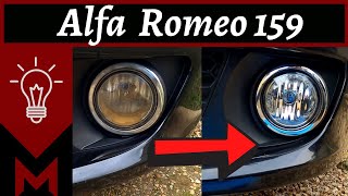 Remplacer Feu Antibrouillard Alfa Romeo 159 amp Brera  Meca Maniaque  Fog light removal [upl. by Fillbert966]