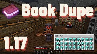 How to Dupe Items Using the Book Duplication Glitch in Minecraft 117 [upl. by Hay]