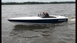 380 HP Donzi 22 Classic  One Wake [upl. by Codie]