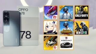 Oppo A78 8 Games Test  PUBGGenshinNew StateFree FireCOD  Snapdragon 680 [upl. by Areht]