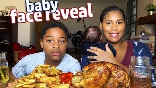 ROTISSERIE CHICKEN MUKBANG┃viens faire la connaissance dAaron [upl. by Meelak]