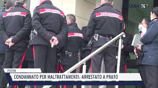 20240926 PISTOIA  CONDANNATO PER MALTRATTAMENTI ARRESTATO A PRATO [upl. by Ilise]