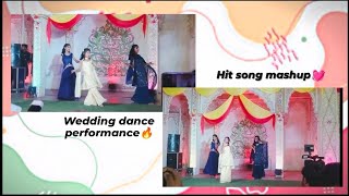 Wedding dance mashupThree girls danceChoreography by Tanuja Dance wedding hit song 2023 [upl. by Myranda135]