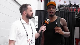 Zylan Cheatham interview  NBL at NBA Summer League 2024 [upl. by Alatea65]