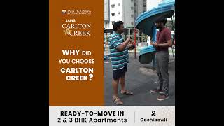 Ready 2 amp 3 BHK 1801 SqFt Homes at Carlton Creek [upl. by Hobie]