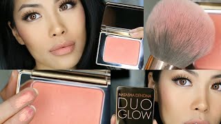 Natasha Denona Duo Glow ALBA Quick Review Swatch Tutorial On Medium to Tan Skin [upl. by Averill]