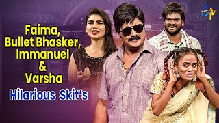 Faima Bullet Bhasker Immanuel amp Varsha Hilarious Comedy Skits  Extra Jabardasth  ETV Telugu [upl. by Kcirederf]