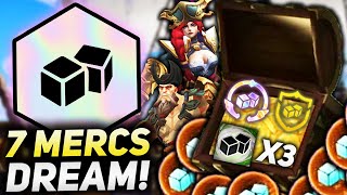 7 MERCENARY CASHOUT INTO INFINITE ITEMS FIRST  Teamfight Tactics Patch 1124 [upl. by Enilrem]