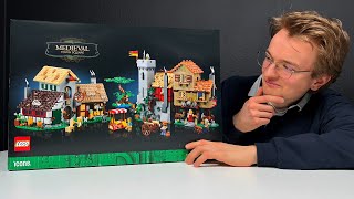 230€ für eine bunte Packung LEGO 18 Mittelalterlicher Marktplatz Review  Set 10332 [upl. by Rasmussen808]