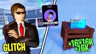 Glitch How To Beat CEO BOSS Mansion EASY Get All Level 5 HyperChromes Faster Roblox Jailbreak [upl. by Nattie]