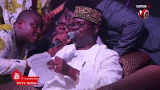 Ebenezer Obey thrills guest at Okoyas 80th Birthday [upl. by Eelrefinnej]