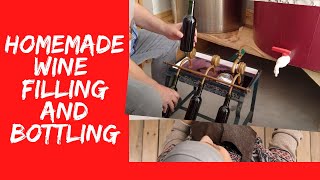 HOW TO MAKE HOMEMADE WINE  FILLING AND BOTTLING  PART 3 [upl. by Yart]