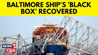 Baltimore Bridge Collapse  Ships Black Box Recovered  Tainted Fuel Caused Ship To Crash  N18V [upl. by Attiuqal]