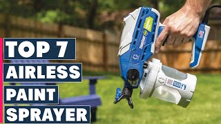 Top 7 Airless Paint Sprayers for Effortless Painting Projects [upl. by Klarika]