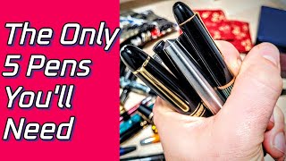 Building The Perfect 5 Pen Fountain Pen Collection [upl. by Traweek]