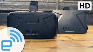 The new Oculus Rift DK2  Engadget [upl. by Leuqim]