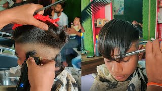 One Side 🔥 Haircut Tutorial in Hindi  One Side Haircut Kaise karte Hai [upl. by Eenrahc]