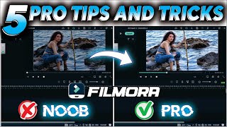 5 Filmora Editing Tips and Tricks 2023 [upl. by Mcevoy]