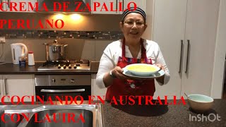 Crema de zapallo al estilo Peruano [upl. by Glennon]