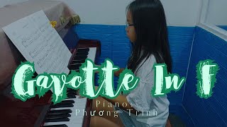 Gavotte in F piano  Phương Trinh  Lớp nhạc Giáng Sol Quận 12 [upl. by Kcirddor]