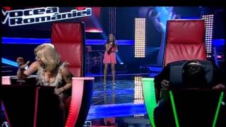 Andreea Olariu  I surrender  Vocea Romaniei  Auditii pe nevazute  Sezon 2  Editia 3 [upl. by Hars]