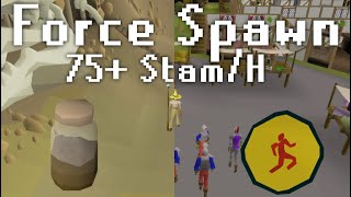 OSRS Double Force Spawn Amylase  75 StamHour  Ardy  Varlamore2 Wyrm Agility [upl. by Jillian972]