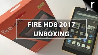 Amazon Fire HD8 2017 Unboxing amp Handson Review Now with Alexa [upl. by Sitto]