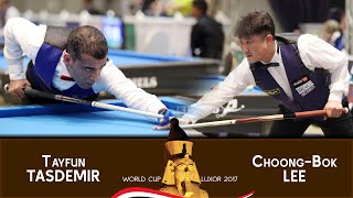 3 CUSHION WCup Luxor 2017 L32 T TASDEMIR vs LEE C B [upl. by Rbma]