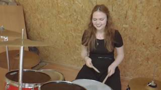 DISTURBED STUPIFY DRUM COVER BY MARY BAY [upl. by Waldemar227]