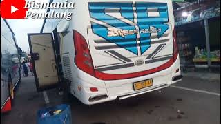 From Tangerang City Review Bus Sumber Rejeki quotSaudagar Mudaquot Pariwisata [upl. by Ahsinak]