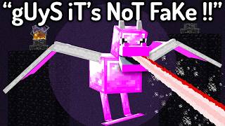 The STUPIDEST FAKE Minecraft Speedruns EVER [upl. by Yunick]