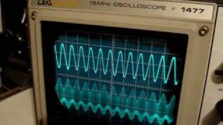 EICO 324 Signal Generator Amplitude Modulation micro AMbroadcast [upl. by Roselle]