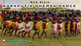 Damanjodi Demsa Dance  New Style Dhemsa Dance  Koraputia Demsa  Koraputia Desia Demsa Nacho  New [upl. by Elisabeth]