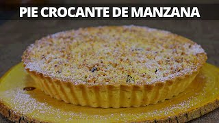 Pie CROCANTE de MANZANA 🍎😋 [upl. by Aivatra]