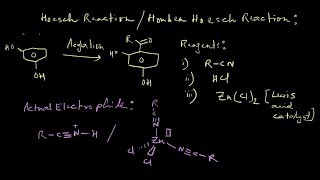 HoubenHoesch ReactionHoesch Reaction [upl. by Halehs]