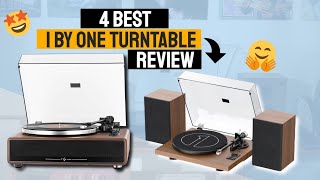 Best Record Players In 2023  1 BY ONE Turntable Review [upl. by Tilly]