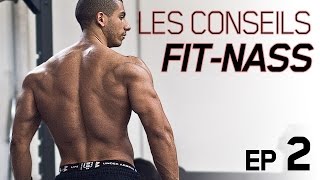 Les conseils FITNASS  Elévations latérales Curl biceps Arrière dépaule [upl. by Mendoza810]