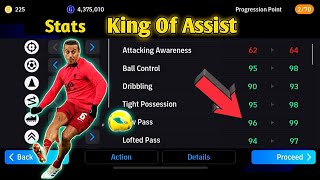 99 Low Pass  97 Lofted Pass  king Of Assist  Underrated CMF Efootball 2024 Mobile [upl. by Otaner784]