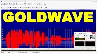 How to Use Goldwave Sound Recording and Editing 12 [upl. by Reaht734]