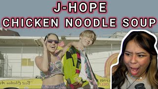 JHope Chicken Noodle Soup  FIRST TIME REACTION [upl. by Ebsen883]