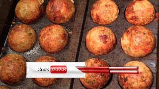 Takoyaki Japanese snack how to cook [upl. by Gaige]