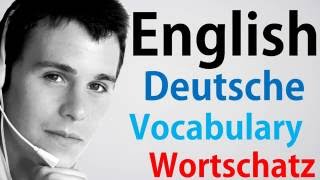 Video91 DeutschEnglisch Wortschatz Übersetzung German English Conversation Alphabet Einfach [upl. by Enelyam350]