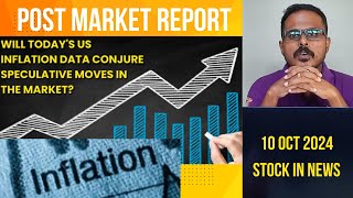 Nifty below 25000 Sensex rises 144 pts IT pharma stocks fall Post Market Report 10 Oct 2024 [upl. by Atsillak]