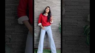 Lets style Wide Leg Jeans  outfit ideas  outfitideas shorts [upl. by Aetnahc]