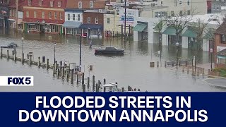 Flooding concerns in Annapolis and other parts of DC region [upl. by Neirual434]