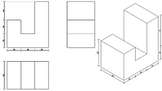 Engineering Drawing Isometric And Projection 15 [upl. by Otrebliw]